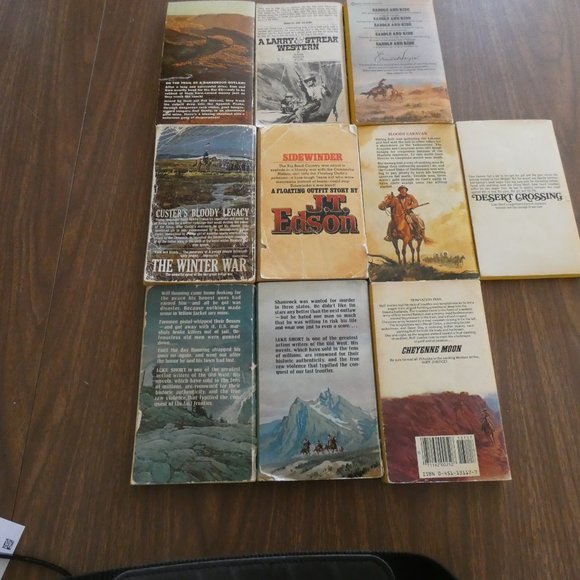 Lot of 10 Vintage 60s 70s Western Paperbacks~ Luke Short and More - Picture 6 of 10